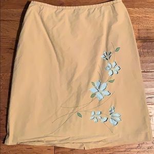 Ann Taylor floral skirt